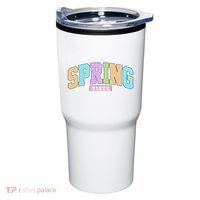 Spring Vibes Retro Varsity Tumbler thumb 0