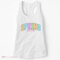 Spring Vibes Retro Varsity Women's Tank Top thumb 0