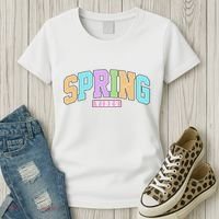 Spring Vibes Retro Varsity Women's T-Shirt thumb 3