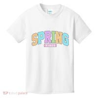 Spring Vibes Retro Varsity Kids T-Shirt thumb 0