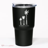Summer Vibes Retro Palm Tree Tumbler thumb 0