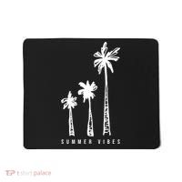 Summer Vibes Retro Palm Tree Mousepad thumb 0