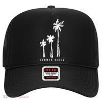 Summer Vibes Retro Palm Tree Hat thumb 0
