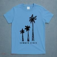 Summer Vibes Retro Palm Tree T-Shirt thumb 4
