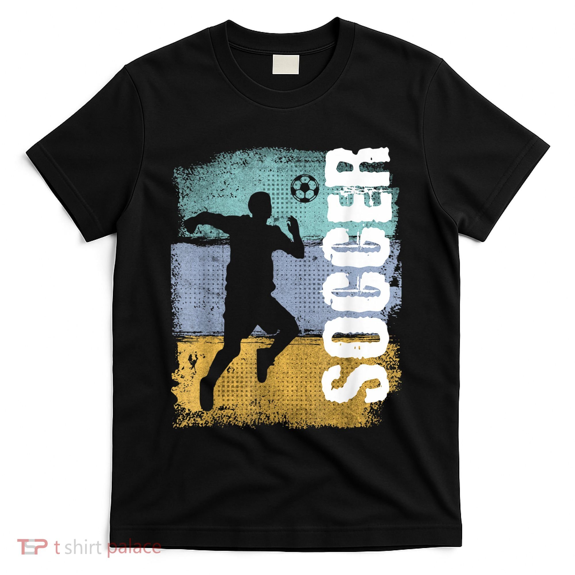 Soccer Vintage Retro Soccer Player T-Shirt