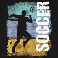 Soccer Vintage Retro Soccer Player T-Shirt thumb 7