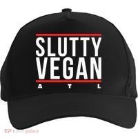 Slutty Vegan Run Slutty Five-Panel Snapback Cap thumb 0
