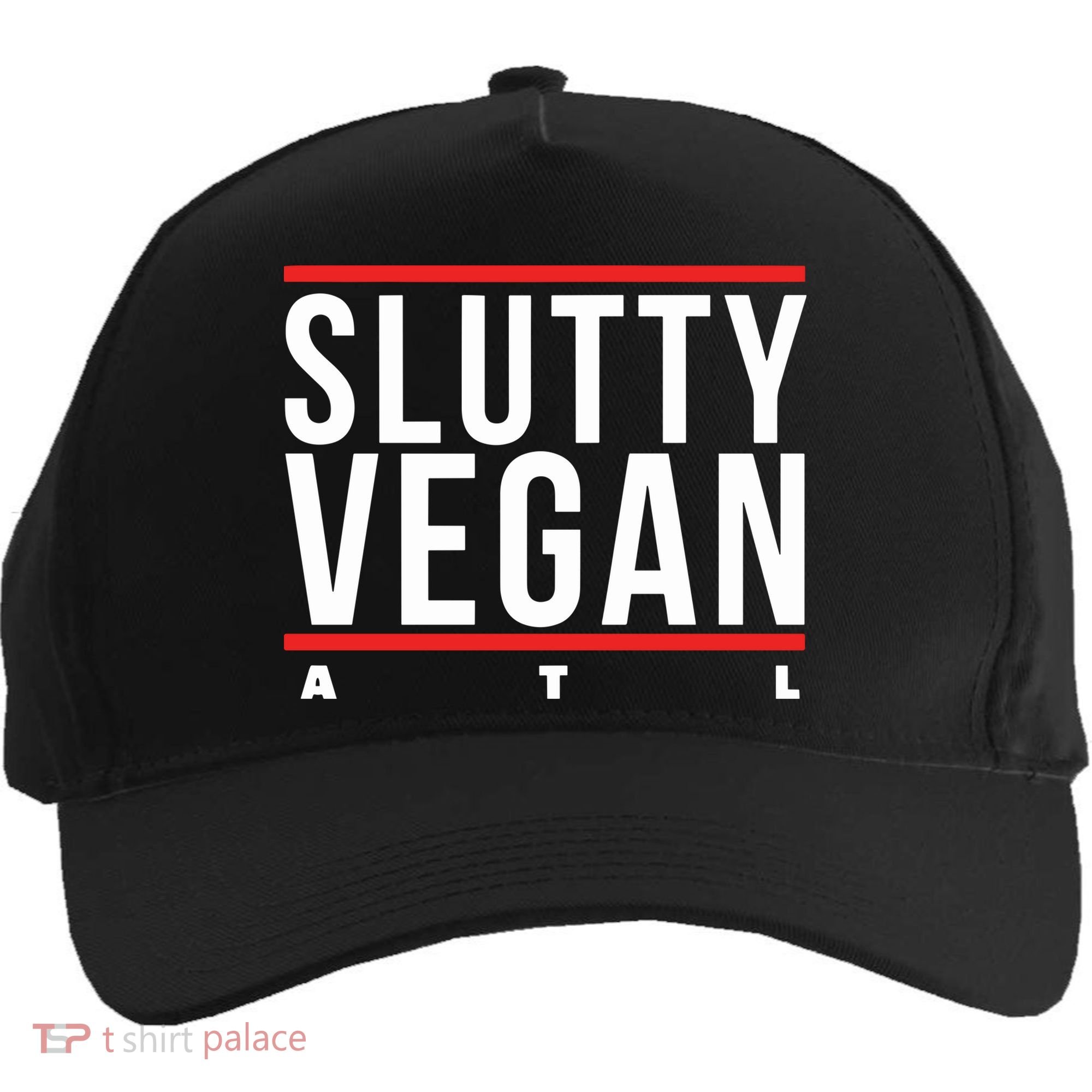 Slutty Vegan Run Slutty Five-Panel Snapback Cap