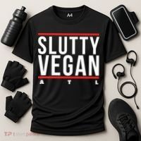 Slutty Vegan Run Slutty Cooling Performance Crew T-Shirt thumb 3