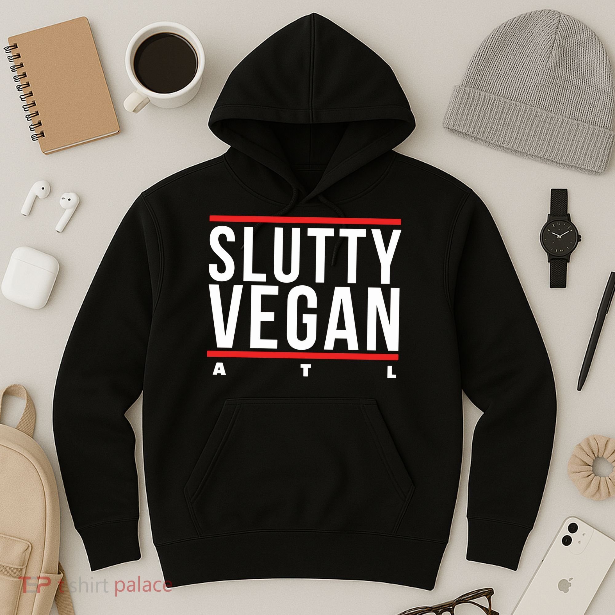 Slutty Vegan Run Slutty Hoodie