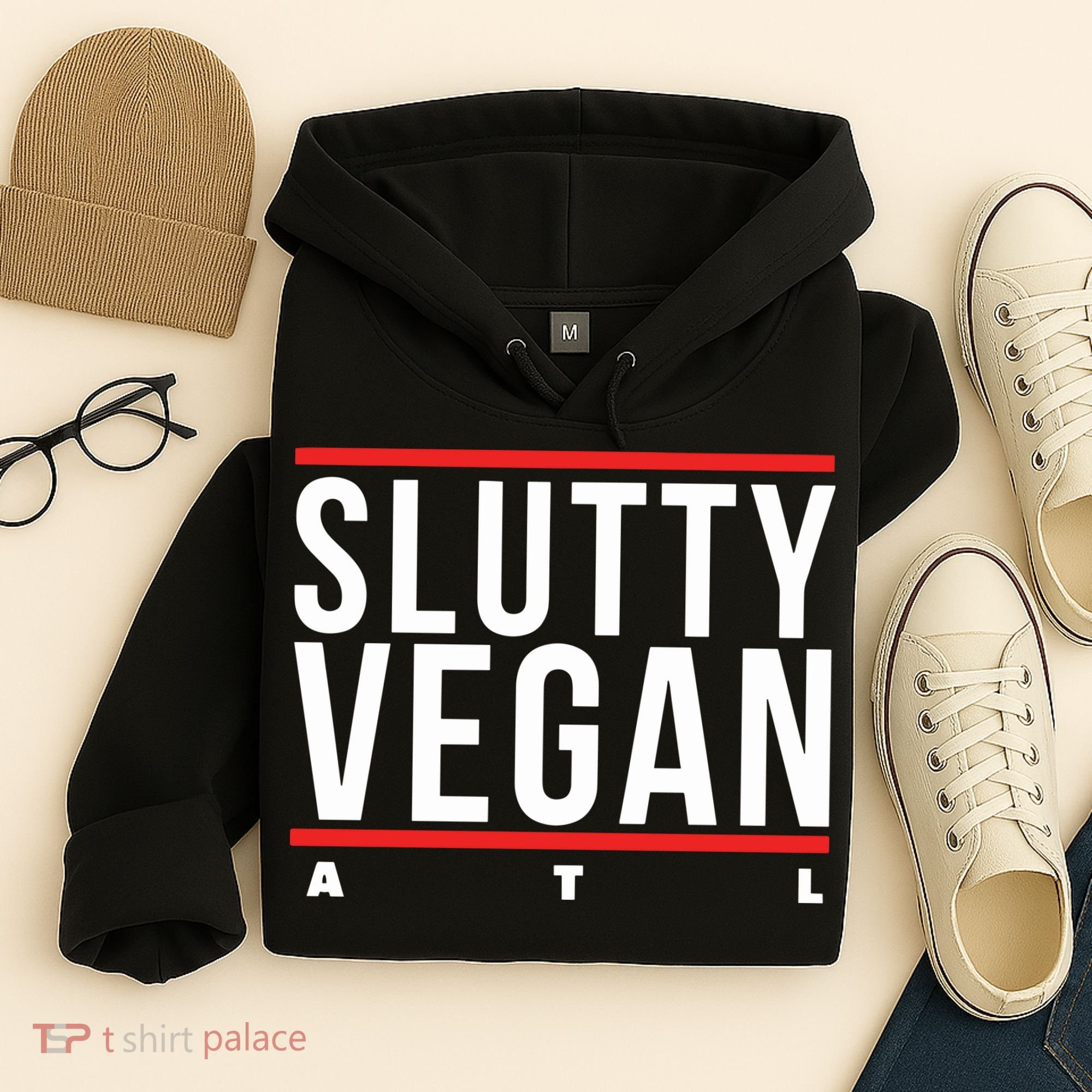 Slutty Vegan Run Slutty Hoodie