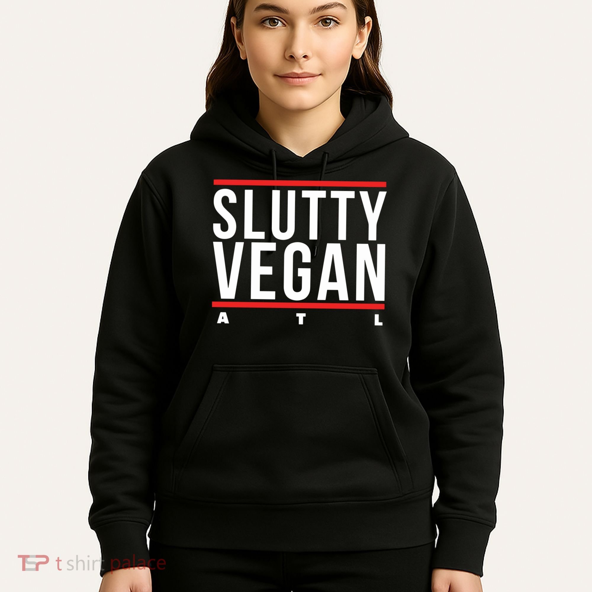 Slutty Vegan Run Slutty Hoodie