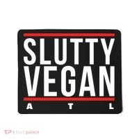 Slutty Vegan Run Slutty Mousepad thumb 0