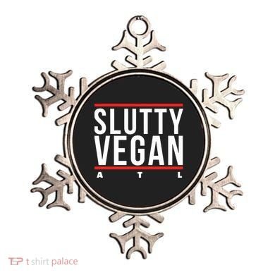 Slutty Vegan Run Slutty Ornament