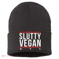 Slutty Vegan Run Slutty Sustainable Knit Beanie thumb 0