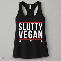 Slutty Vegan Run Slutty Women's Tank Top thumb 3