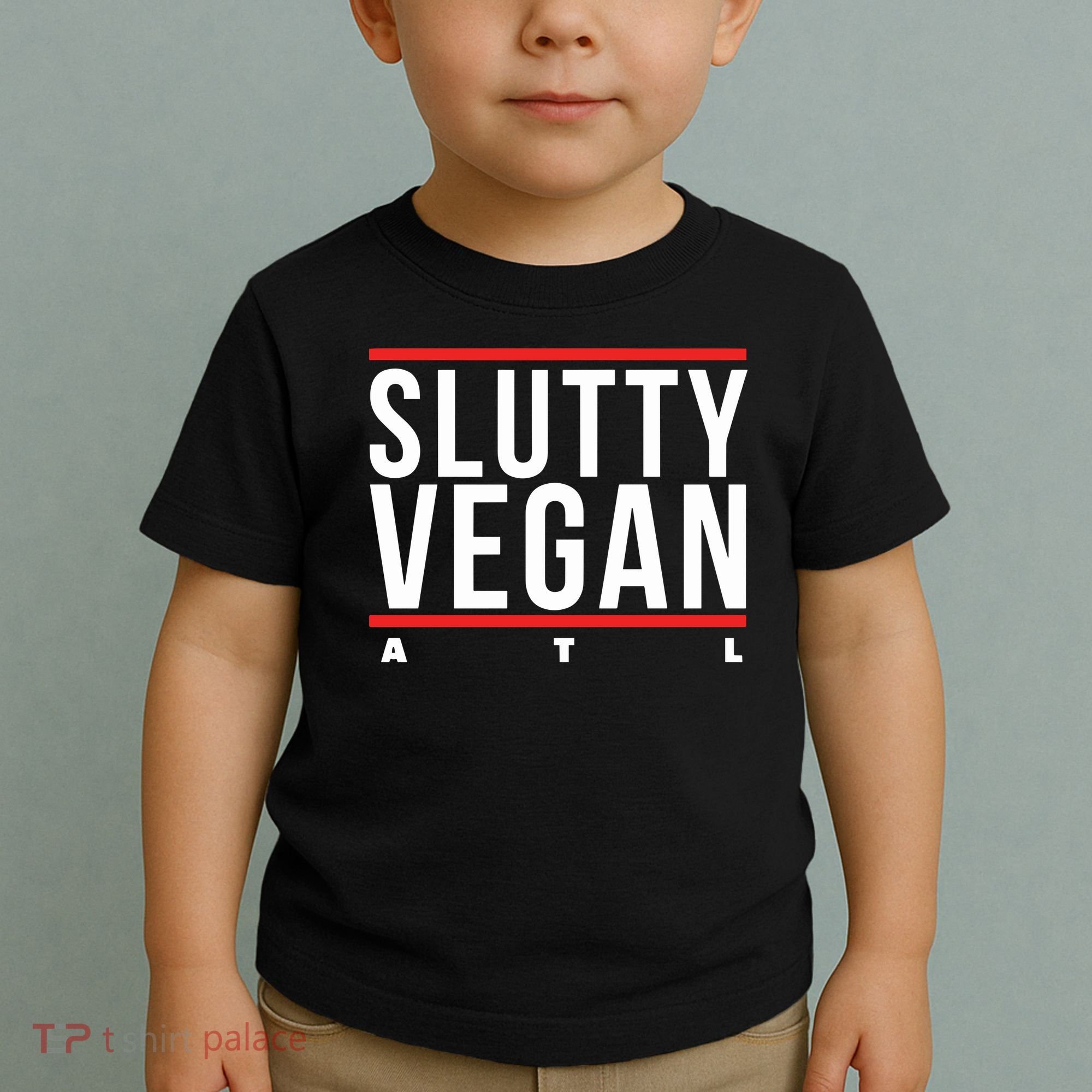 Slutty Vegan Run Slutty Toddler T-Shirt