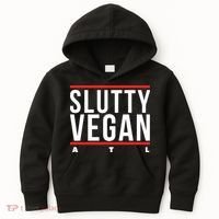 Slutty Vegan Run Slutty Kids Hoodie thumb 0