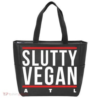 Slutty Vegan Run Slutty Tote Bag