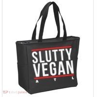 Slutty Vegan Run Slutty Tote Bag thumb 2