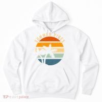 Summer Vibes Retro Sunset Tropical Hoodie thumb 0