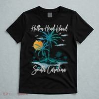 Summer Vacation Retro South Carolina Hilton Head Island T-Shirt thumb 5