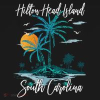 Summer Vacation Retro South Carolina Hilton Head Island Women's Hoodie thumb 2