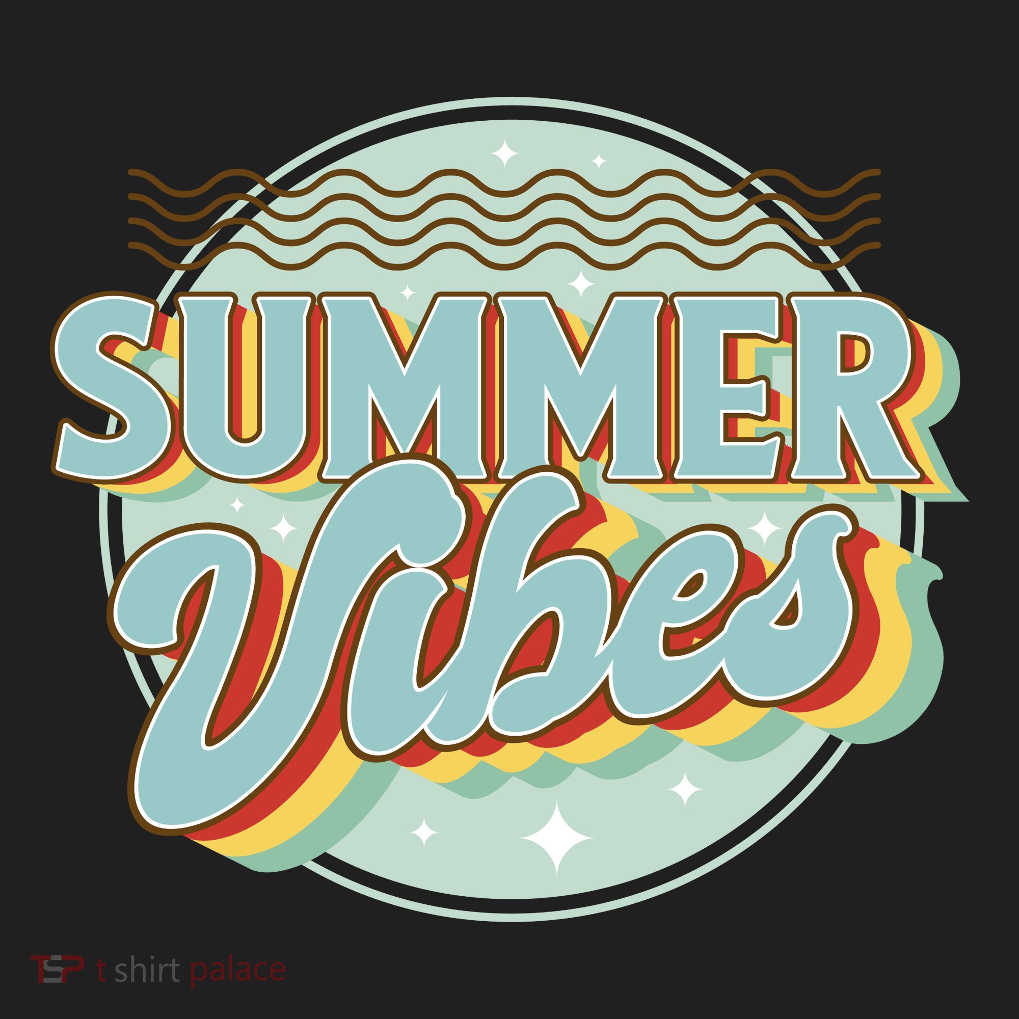 Summer Vibes Retro Cool Women's Sweatshirt