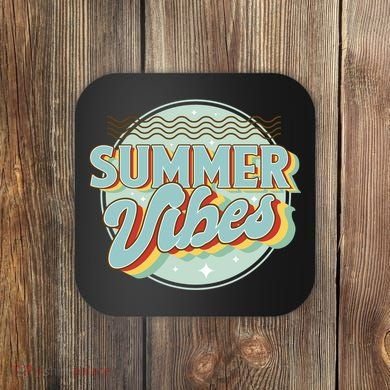 Summer Vibes Retro Cool Coaster