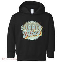 Summer Vibes Retro Cool Toddler Hoodie thumb 0