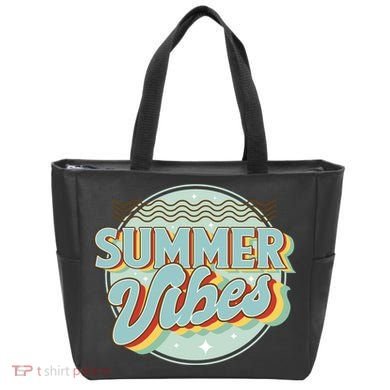 Summer Vibes Retro Cool Tote Bag