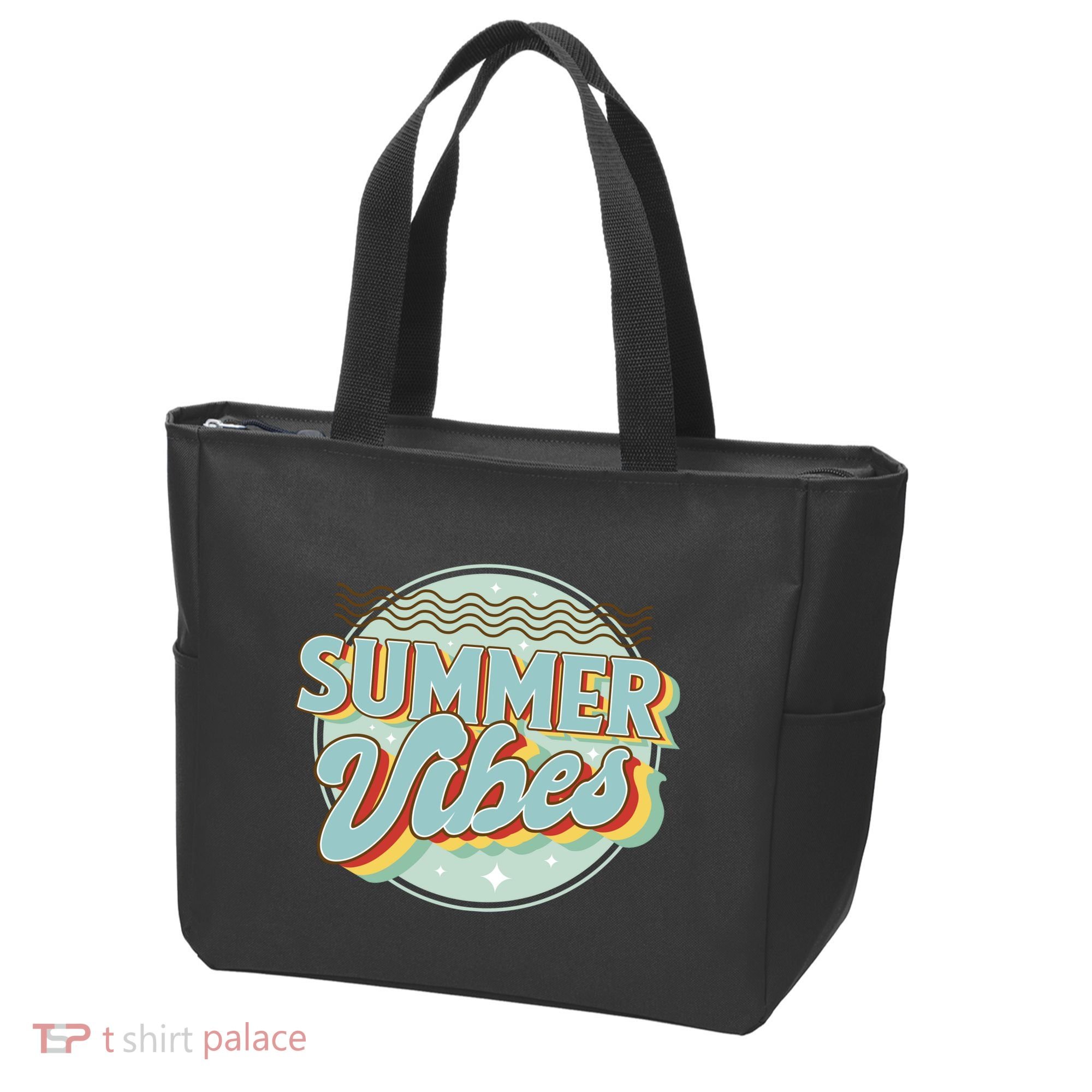 Summer Vibes Retro Cool Tote Bag