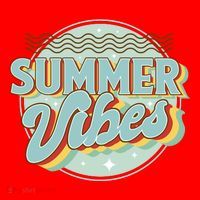 Summer Vibes Retro Cool Santa Hat thumb 1