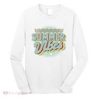 Summer Vibes Retro Cool Long Sleeve Shirt thumb 0
