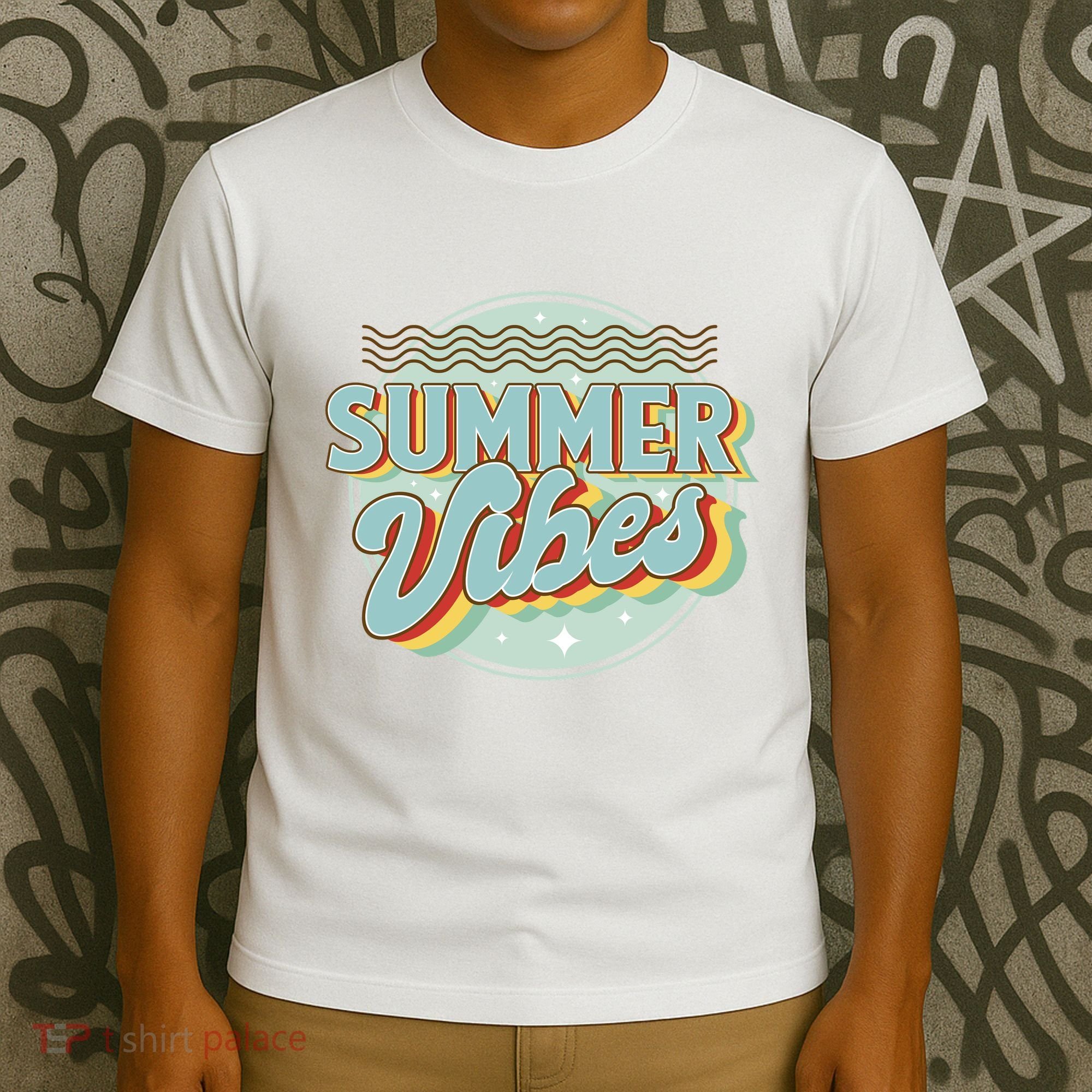 Summer Vibes Retro Cool T-Shirt