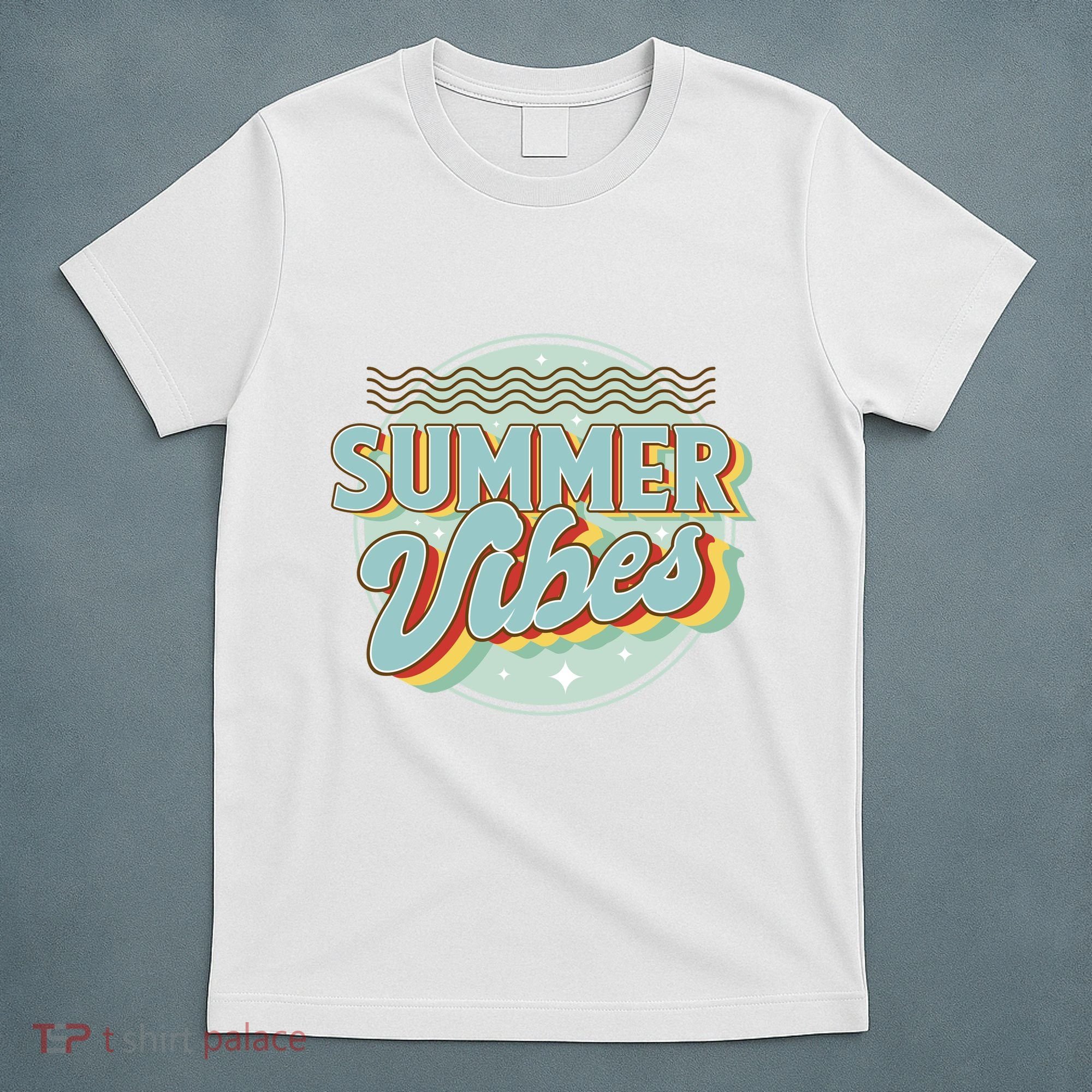 Summer Vibes Retro Cool T-Shirt
