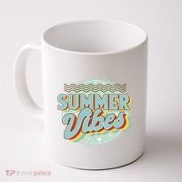 Summer Vibes Retro Cool Coffee Mug thumb 0