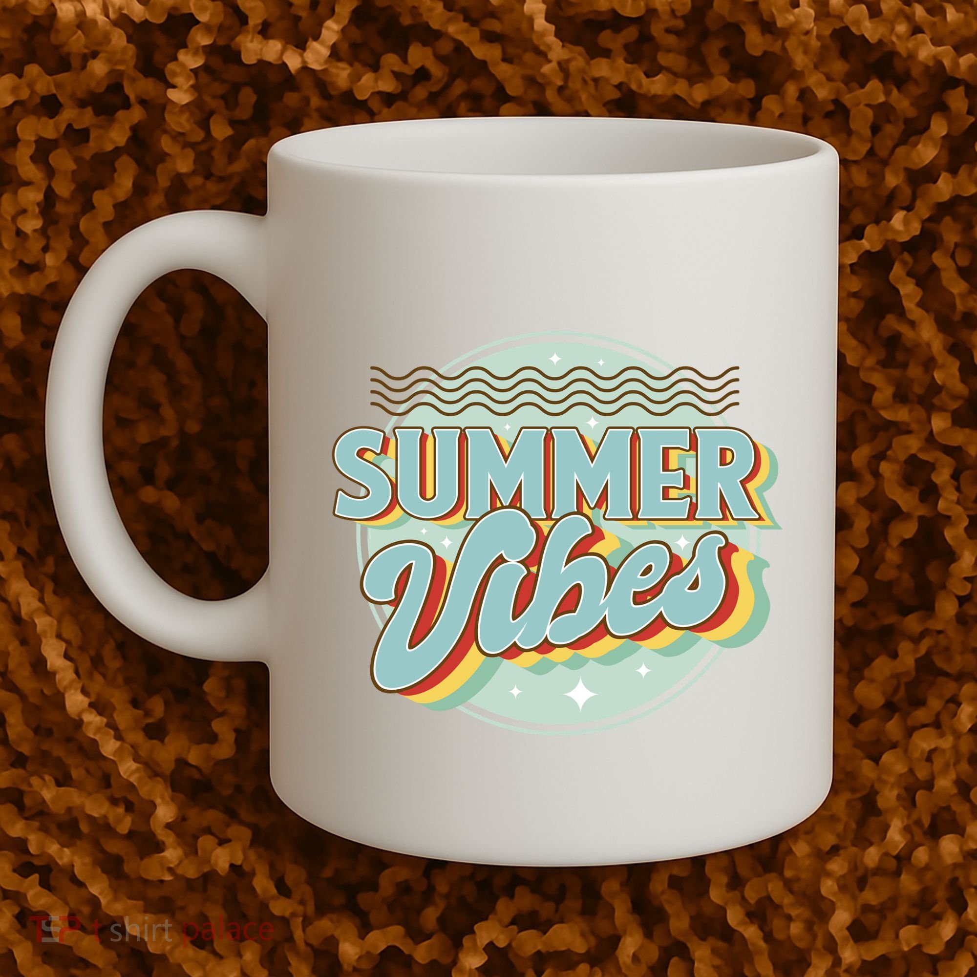 Summer Vibes Retro Cool Coffee Mug