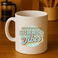 Summer Vibes Retro Cool Coffee Mug thumb 4