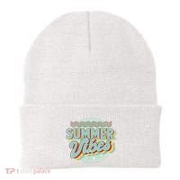 Summer Vibes Retro Cool Beanie thumb 0