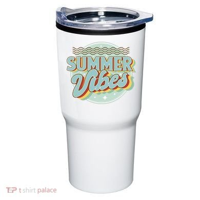 Summer Vibes Retro Cool Tumbler