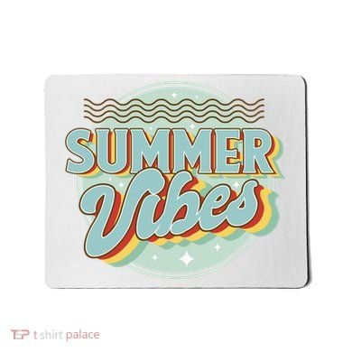 Summer Vibes Retro Cool Mousepad
