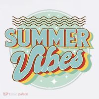 Summer Vibes Retro Cool Ornament thumb 1