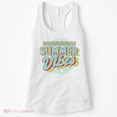 Summer Vibes Retro Cool Women's Tank Top