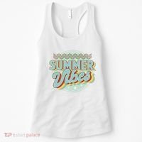 Summer Vibes Retro Cool Women's Tank Top thumb 0