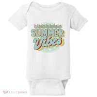 Summer Vibes Retro Cool Baby Bodysuit thumb 0