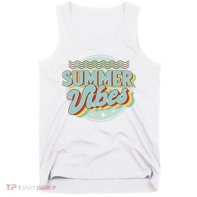 Summer Vibes Retro Cool Tank Top