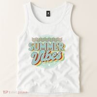 Summer Vibes Retro Cool Tank Top thumb 2