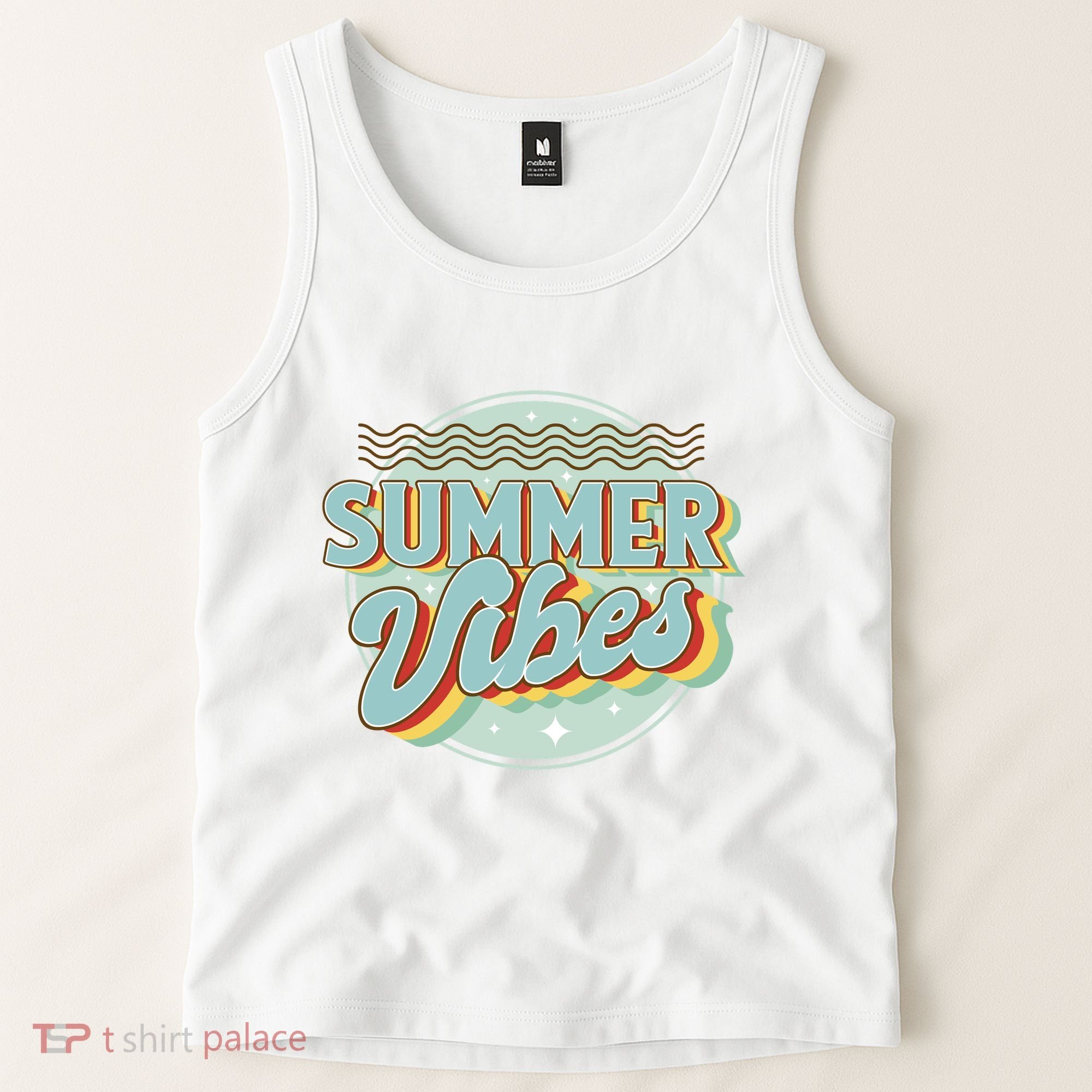 Summer Vibes Retro Cool Tank Top