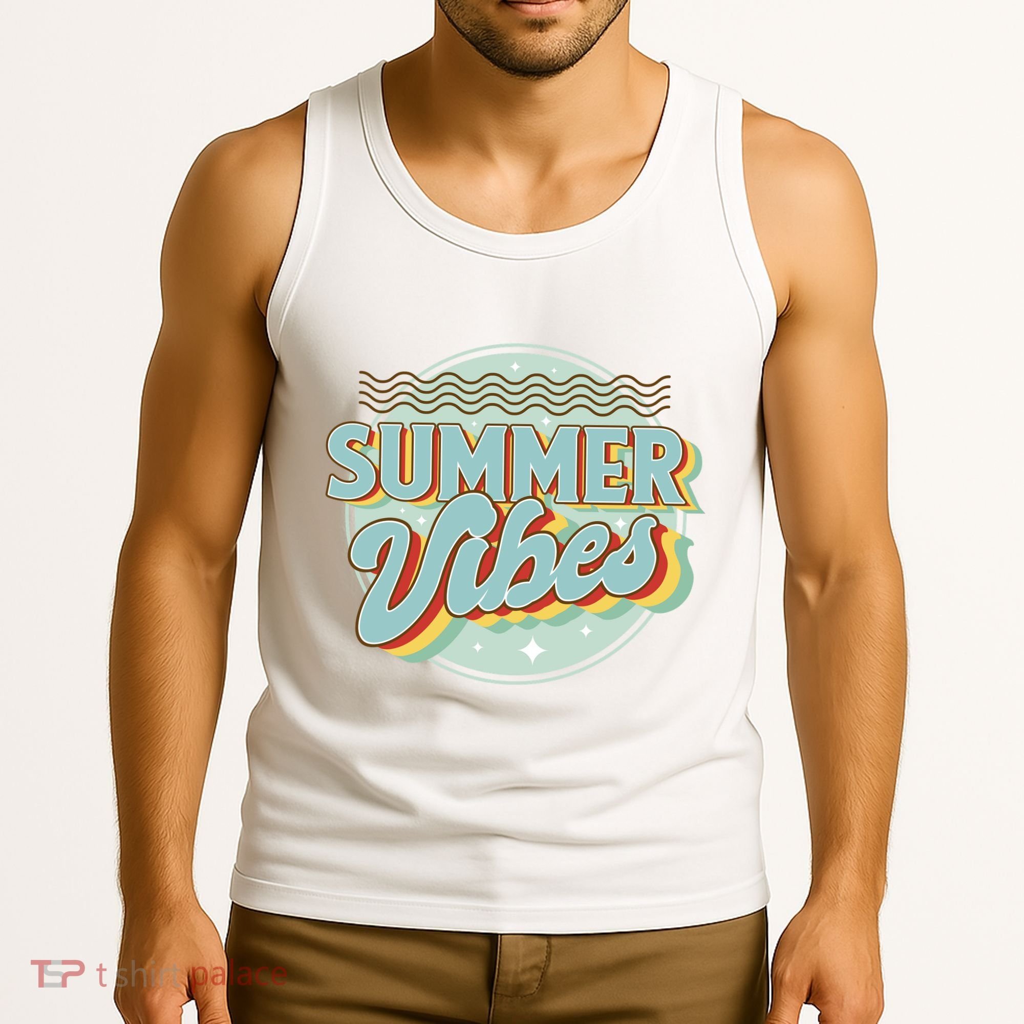 Summer Vibes Retro Cool Tank Top